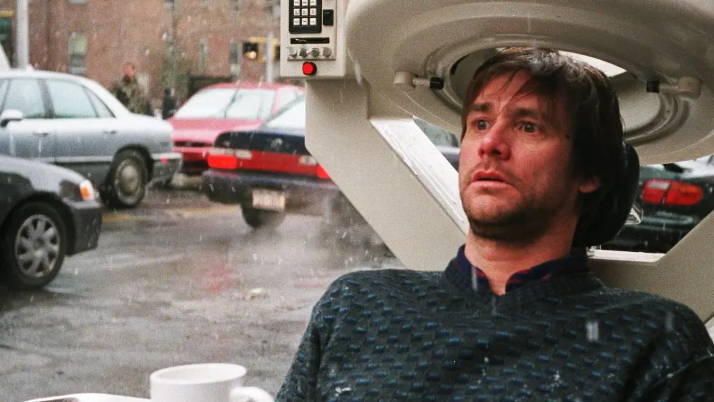 Jim Carrey en Eterno resplandor de una mente sin recuerdos