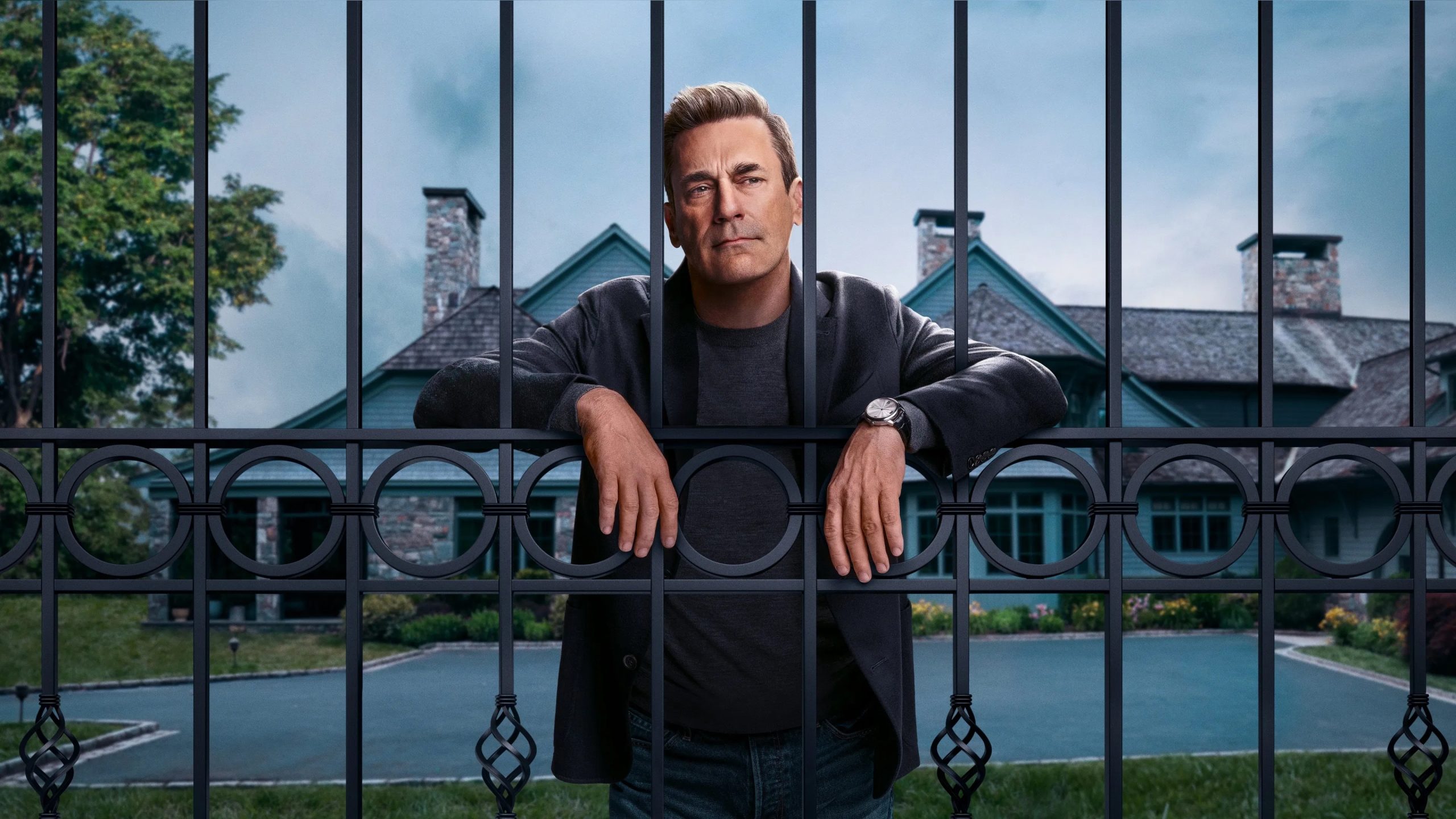 Jon Hamm en Amigos y Vecinos