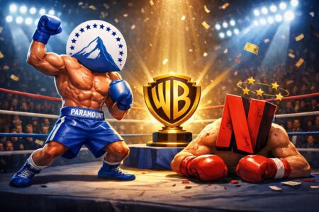 Paramount supera la oferta de Netflix y podría terminar adquiriendo Warner Bros.