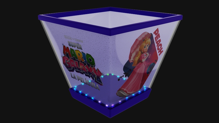 Coleccionables de Mario en Cinépolis