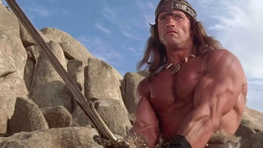 Arnold Schwarzenegger en Conan, el bárbaro