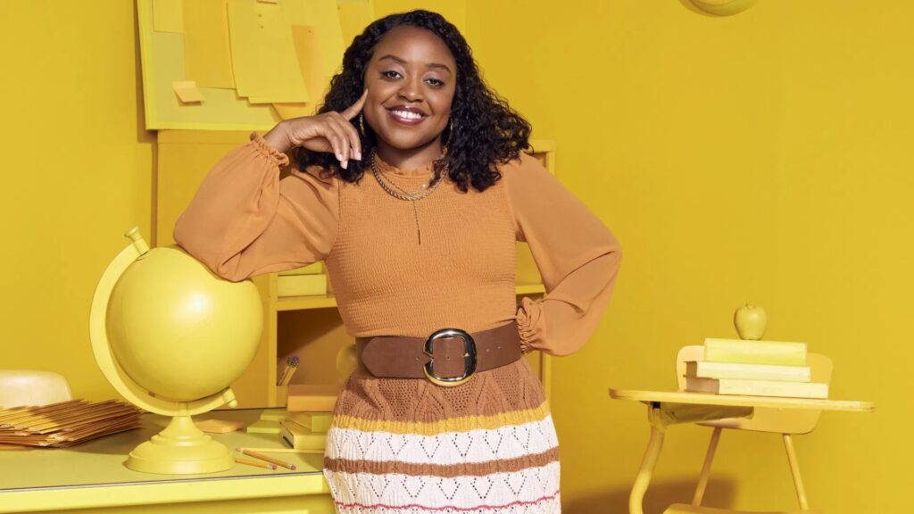 Quinta Brunson en Abbott Elementary