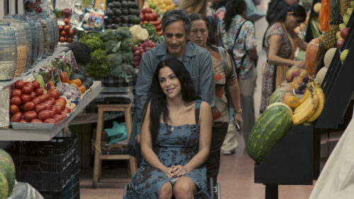 Gael García Bernal y Paulina Dávila en Santita