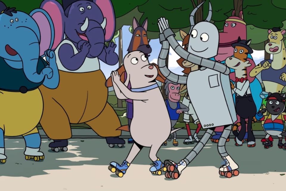 Escena de la película 'Robot Dreams' Foto: Wild Bunch.