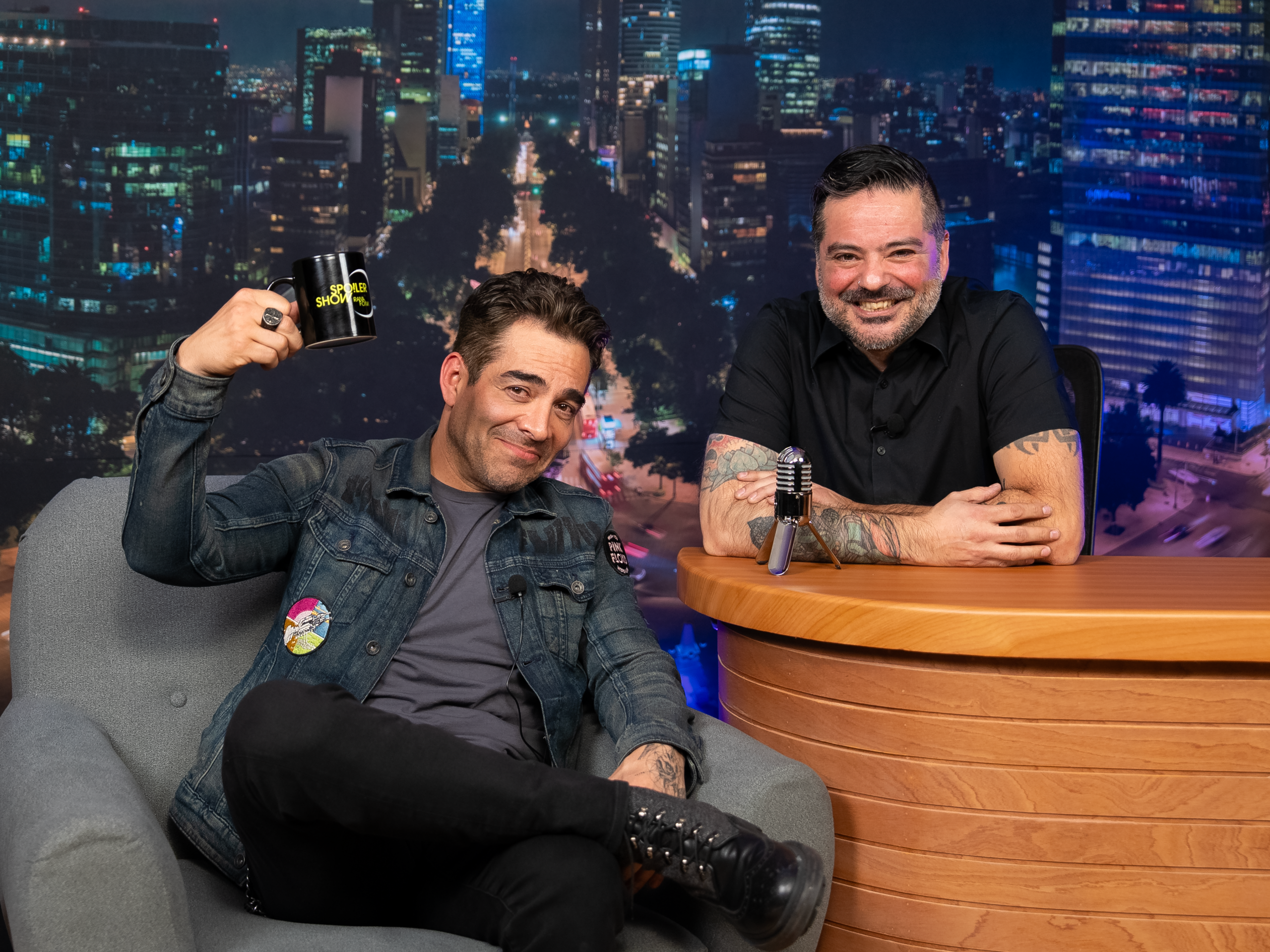 Omar Chaparro en Spoiler Show con Rana Fonk