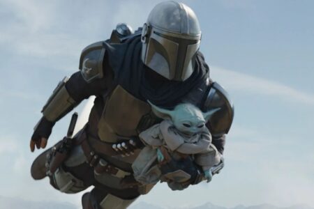 Escena de la película 'The Mandalorian and Grogu'. Foto: Lucasfilms.