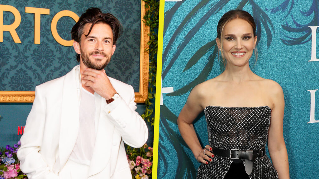 Jonathan Bailey; Natalie Portman