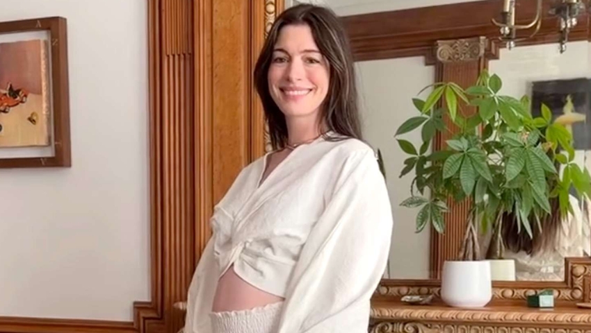 Anne Hathaway está embarazada
