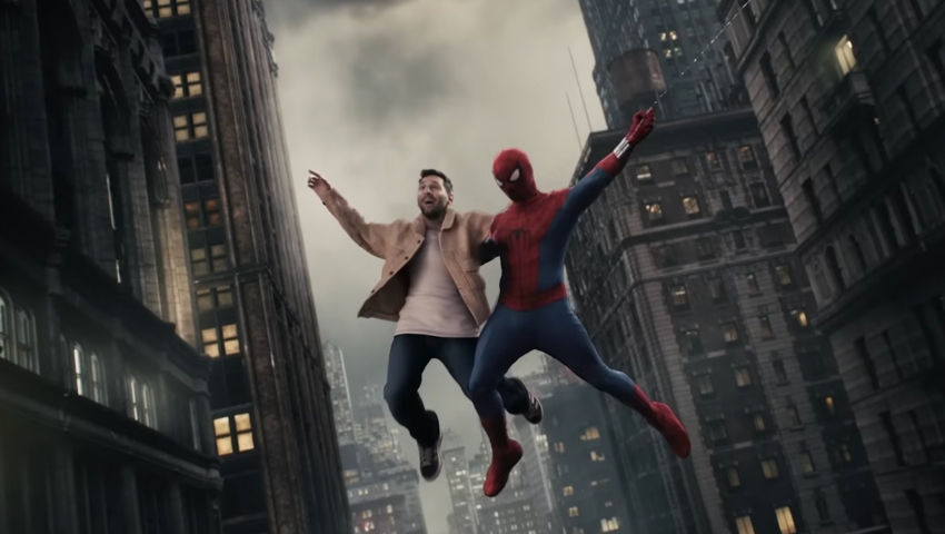 Video de Messi y Spider-Man
