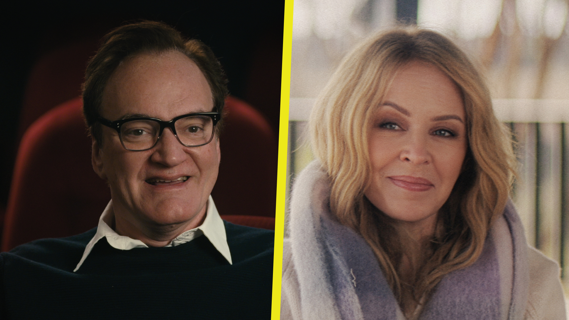 Quentin Tarantino en Sly (1); Kylie Minogue en Kylie (2)