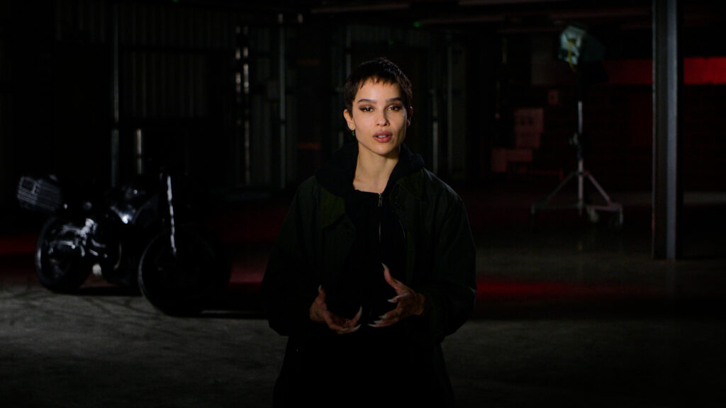 Zoë Kravitz en Superpoderosos: La historia de DC