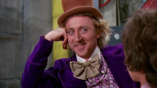 Gene Wilder en Willy Wonka y la Fábrica de Chocolate