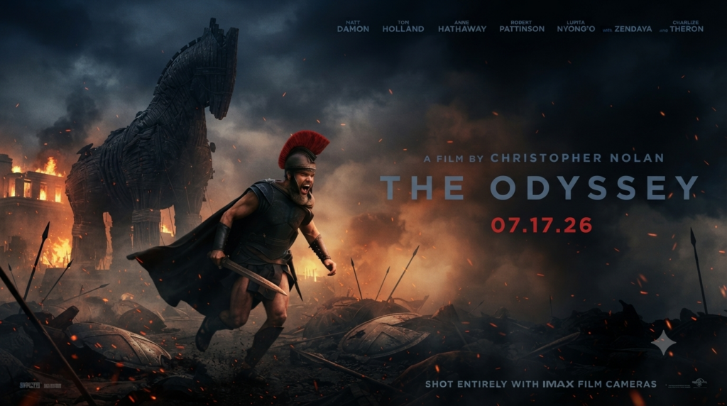 Review: La Odisea de Christopher Nolan va más alla de lo épico.
