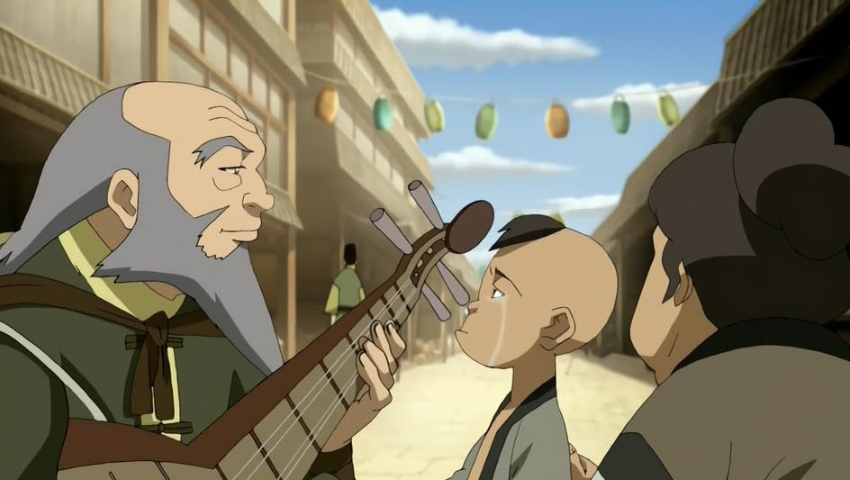 homenaje a Mako Iwamatsu en la temporada 2 de Avatar