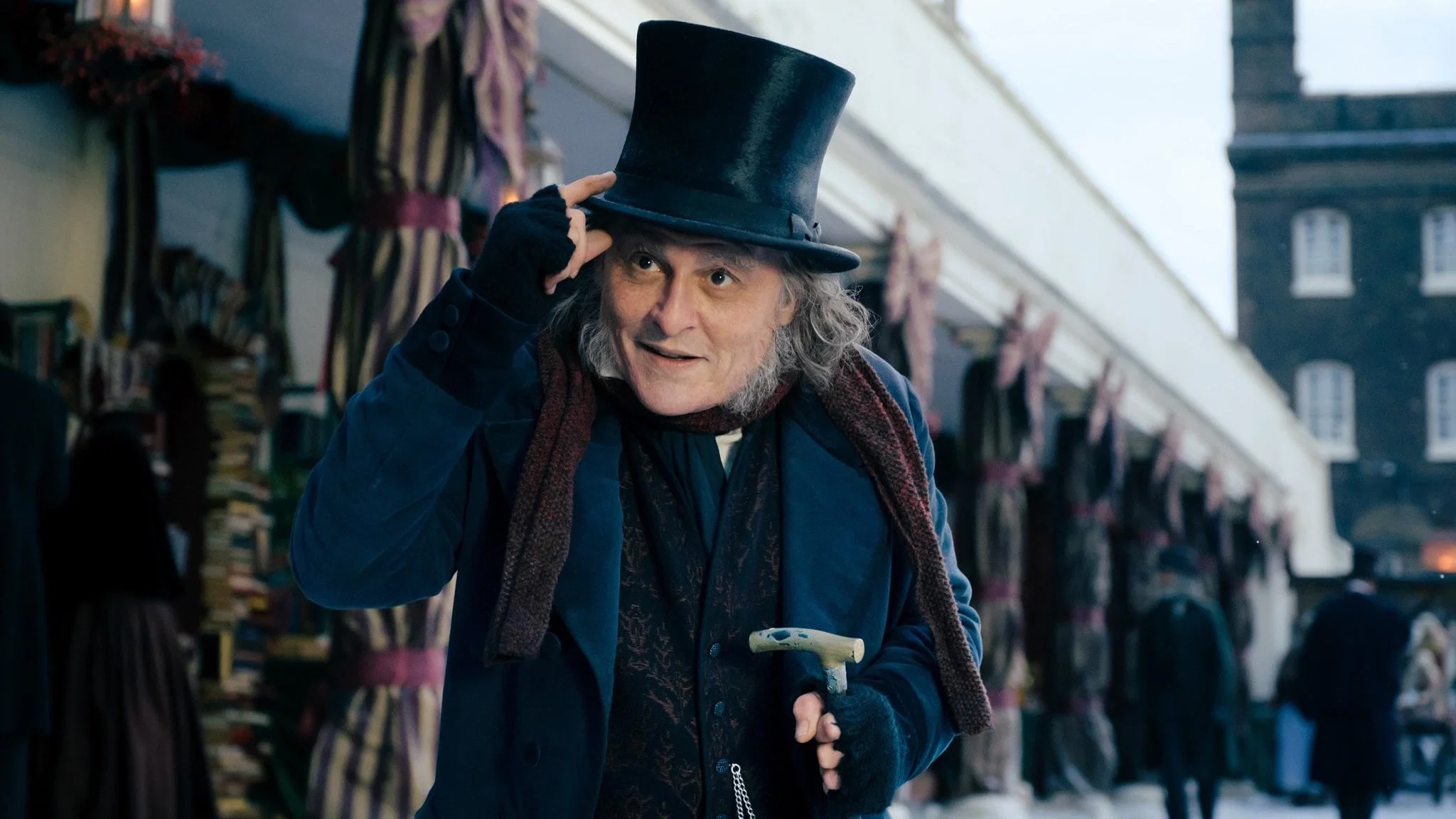 Johnny Depp en Ebenezer: Los fantasmas de Navidad