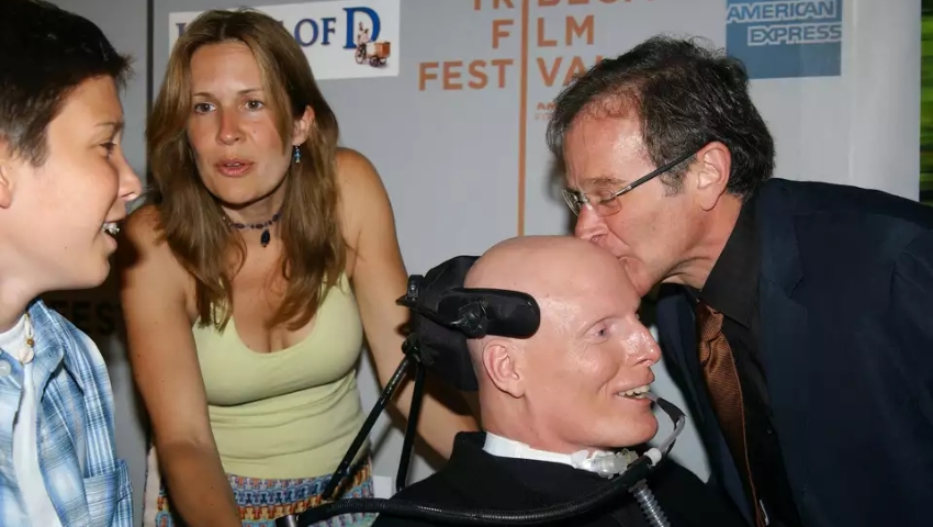Robin Williams y Christopher Reeve