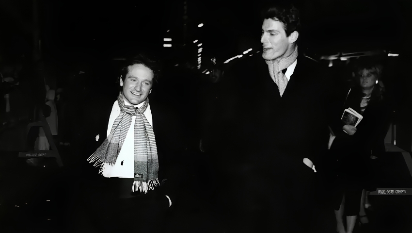Robin Williams y Christopher Reeve