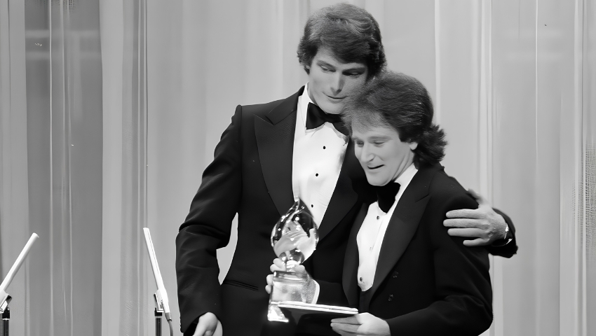 Robin Williams y Christopher Reeve
