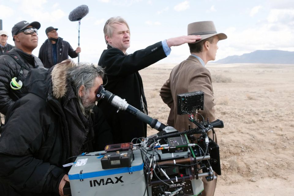 Christopher Nolan en el rodaje de 'La Odisea'. Foto: Universal Pictures