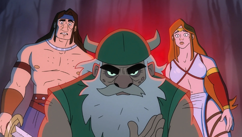 serie animada de Golden Axe