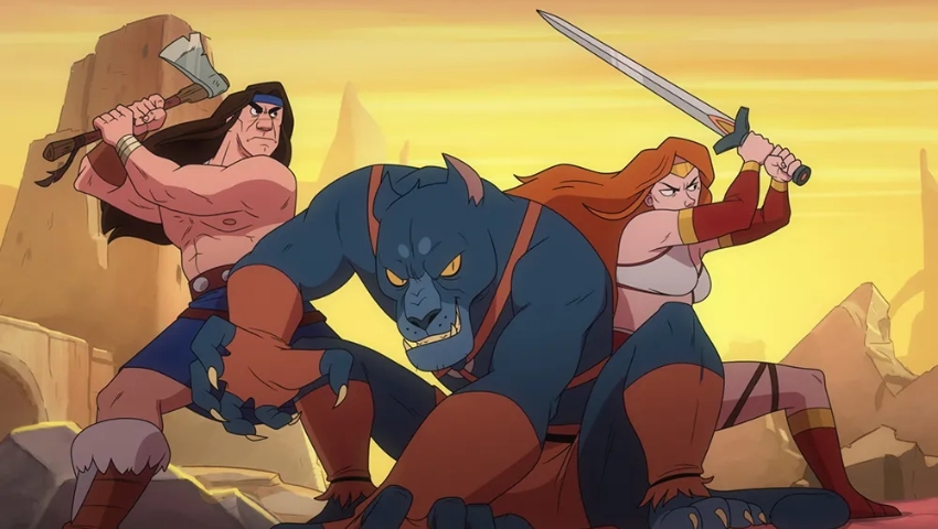 serie animada de Golden Axe