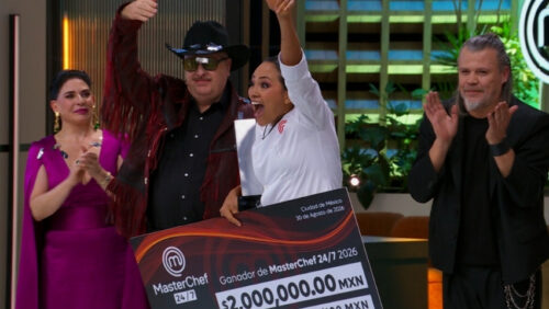 Ganadora de MasterChef 24/7