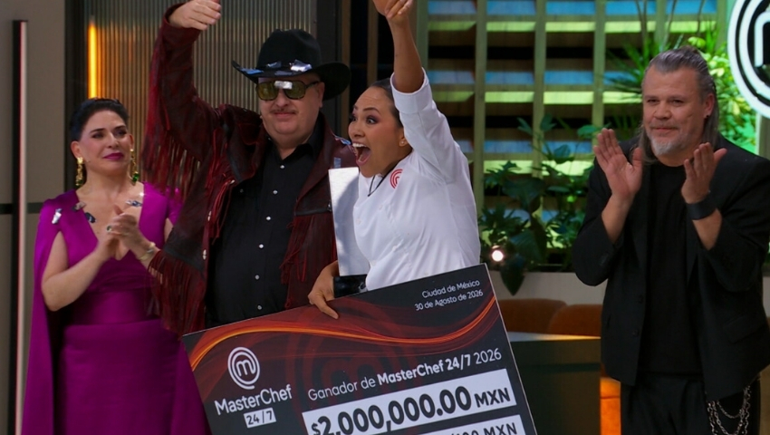 Ganadora de MasterChef 24/7