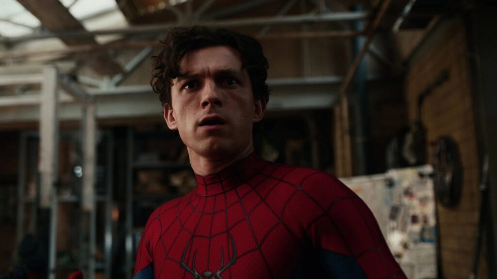 Tom Holland en Spider-Man: Un Nuevo Día