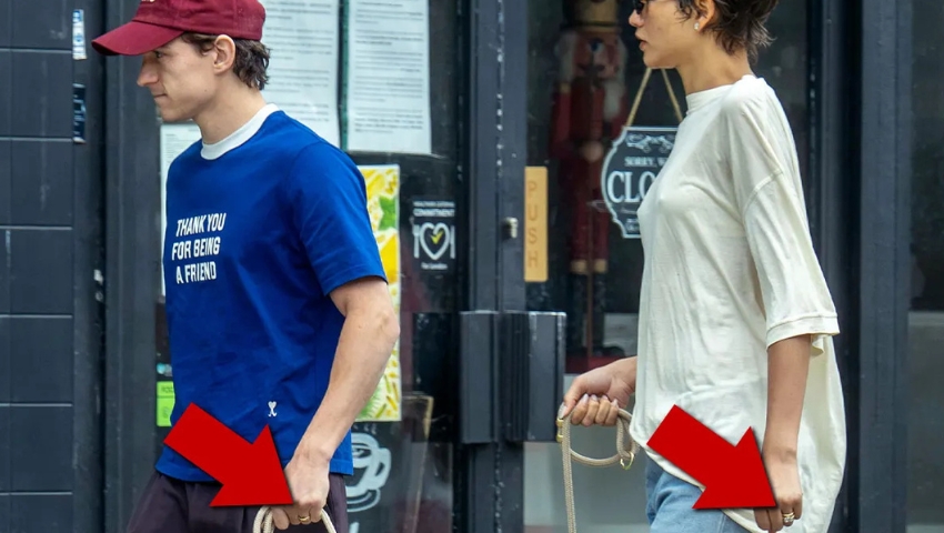 Boda secreta de Zendaya y Tom Holland