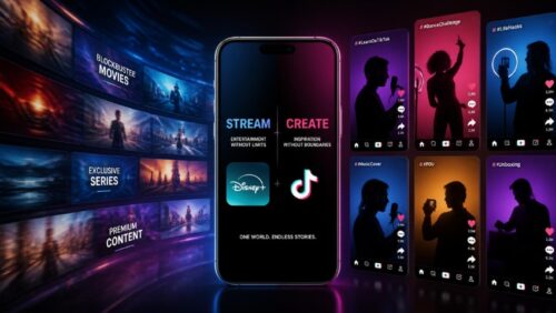 Acuerdo entre Disney Plus y TikTok