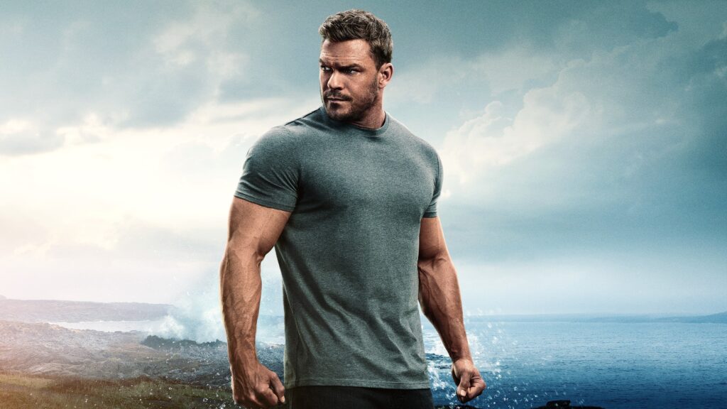 Alan Ritchson en Reacher