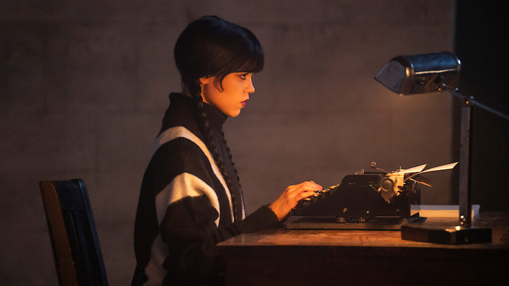 Jenna Ortega en Merlina