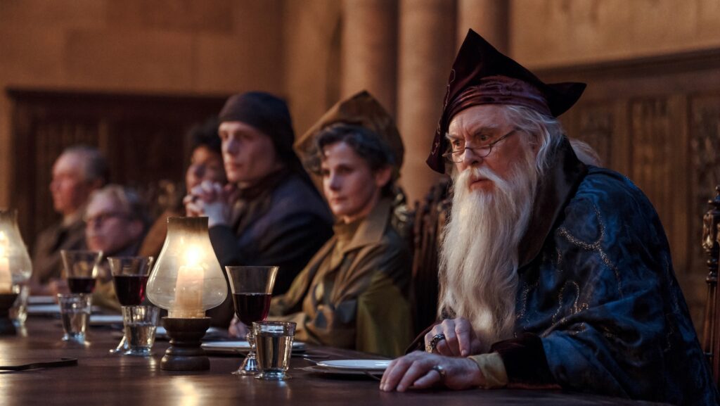 John Lithgow en Harry Potter y La Piedra Filosofal
