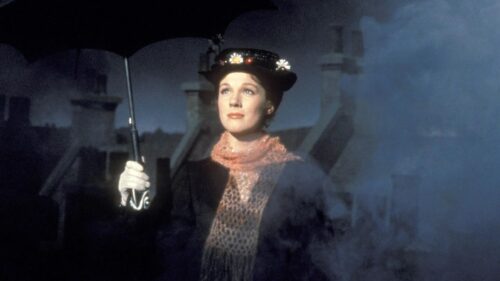 Julie Andrews en Mary Poppins