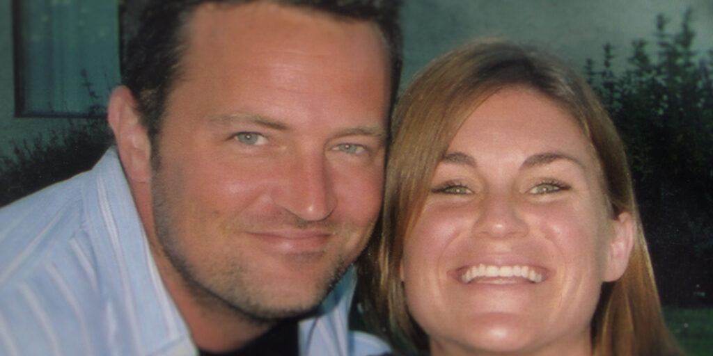 Matthew Perry y Mia Perry Bowick en El de Matthew Perry