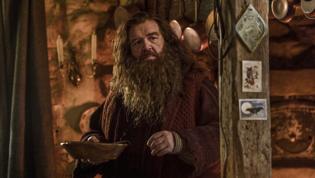 Nick Frost en Harry Potter y La Piedra Filosofal