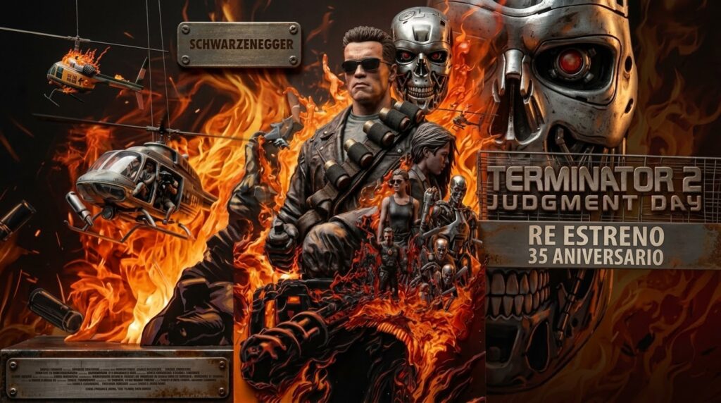 Terminator 2: El juicio final (3D) — La profecía cinematográfica de James Cameron cobra nueva vida en la pantalla grande