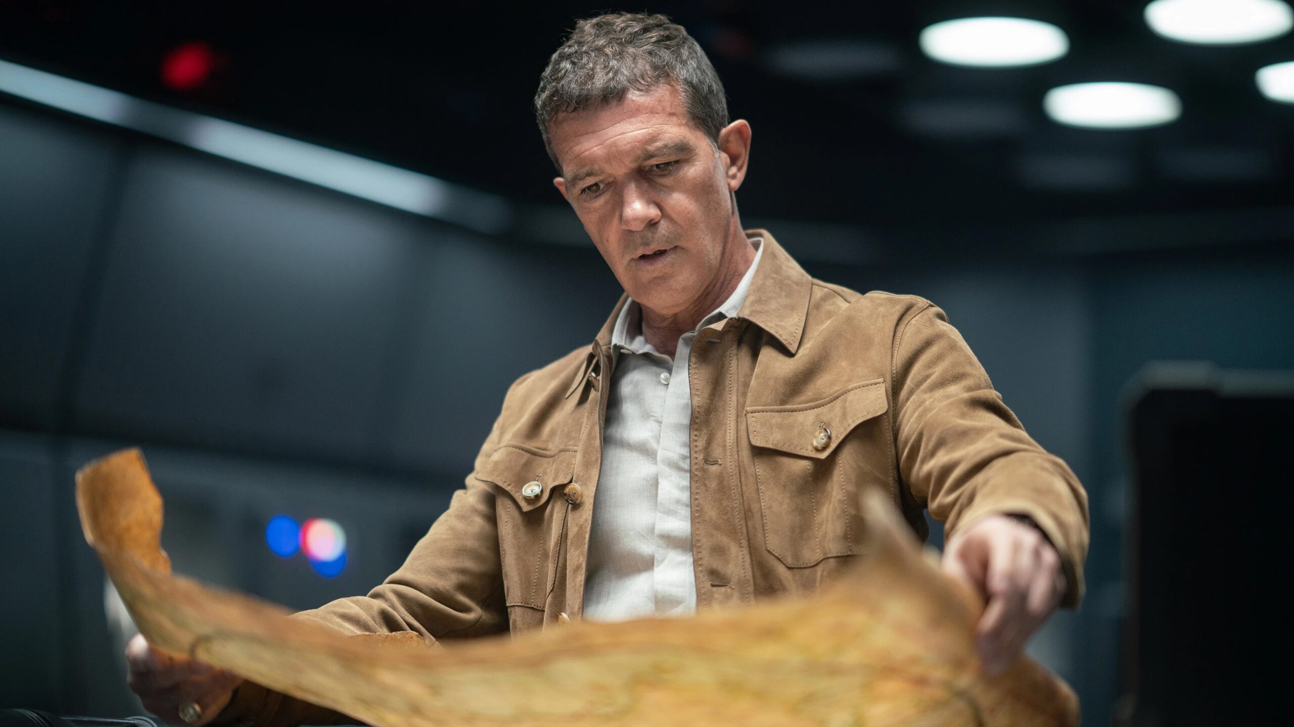 Antonio Banderas en Uncharted: Fuera del mapa