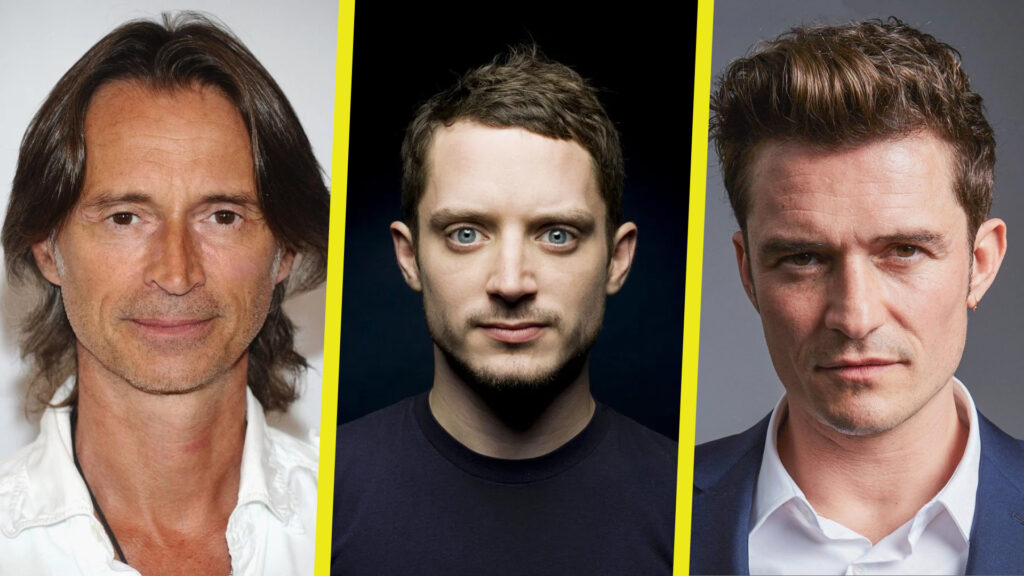 Robert Carlyle, Elijah Wood, Orlando Bloom