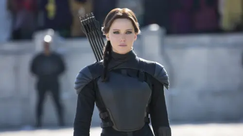 Jennifer Lawrence en Los juegos del hambre: Sinsajo - Parte 2
