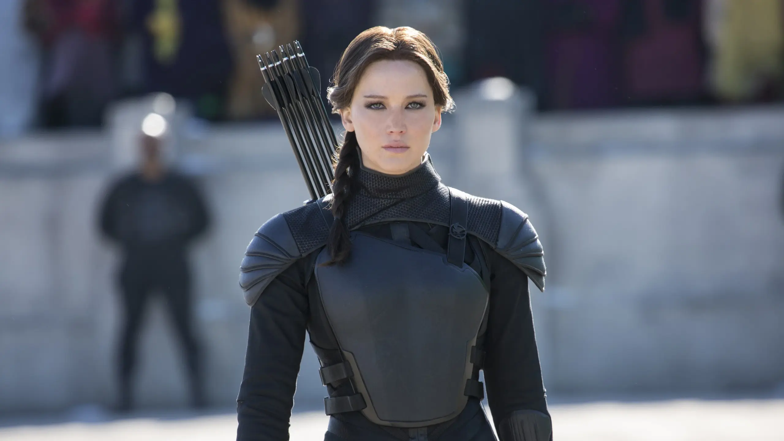 Jennifer Lawrence en Los juegos del hambre: Sinsajo - Parte 2