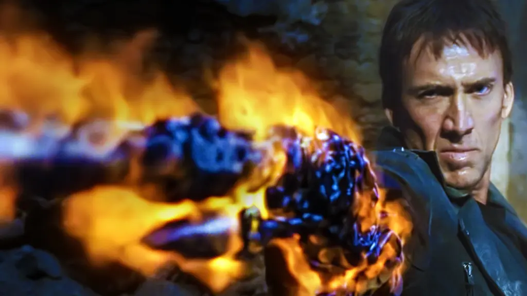 Nicolas Cage en Ghost Rider: El Vengador Fantasma