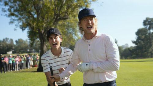 Peter Dager y Owen Wilson en Stick: El Swing Perfecto