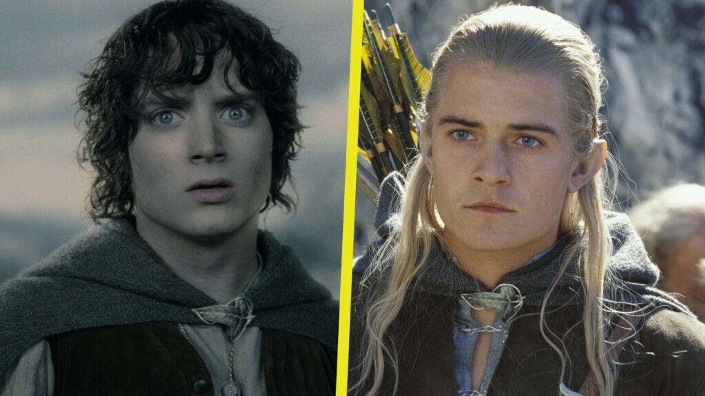 Elijah Wood, Orlando Bloom en El Señor de los Anillos: Las Dos Torres