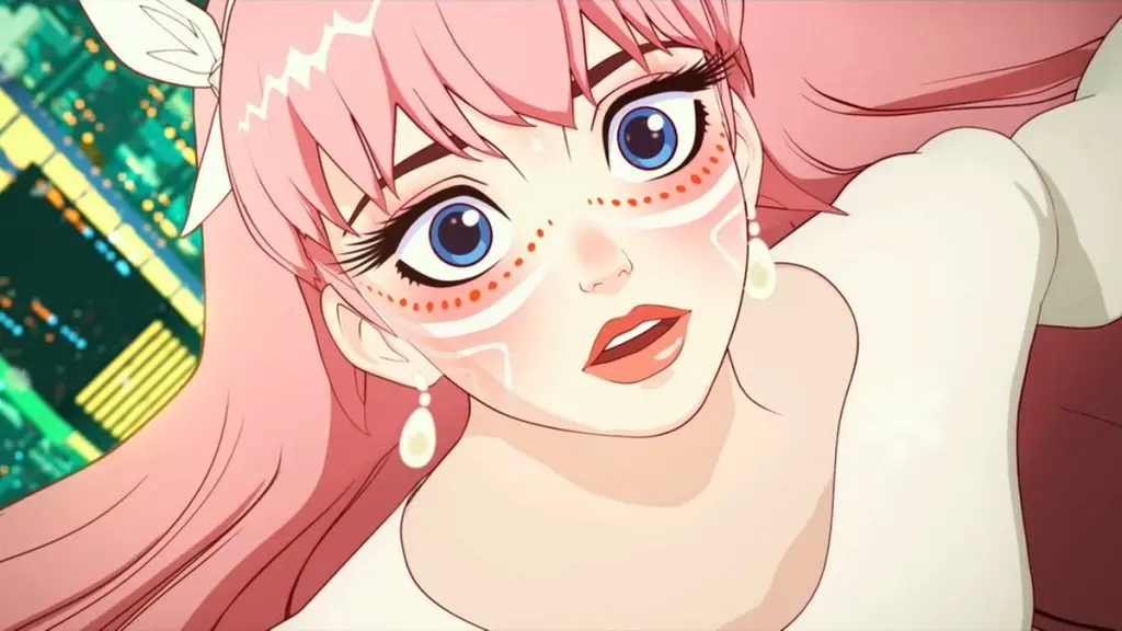 Belle, la protagonista de The Dragon and the Freckled Princess de Mamoru Hosoda